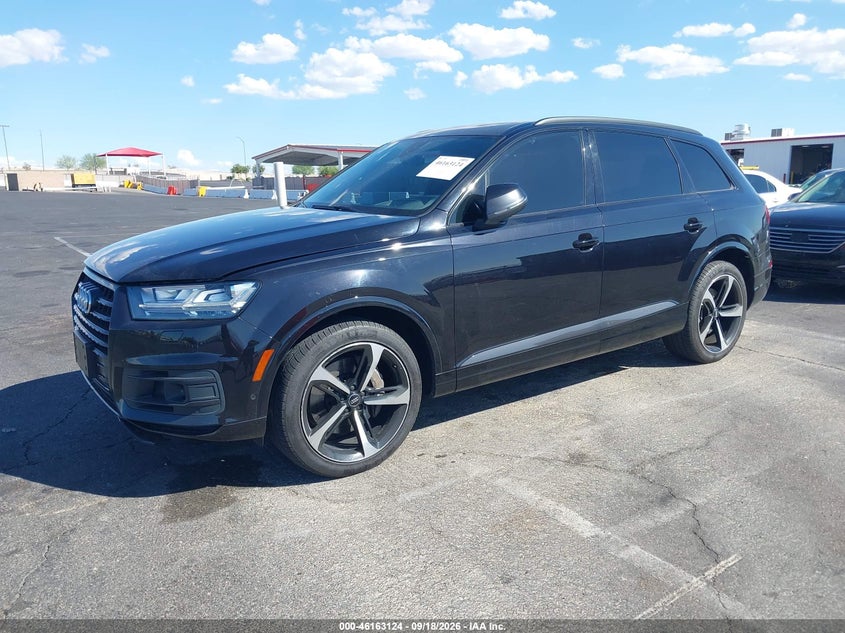Vin: wa1vaaf75kd035832, lot: 46662923, audi q7 55 premium 20192
