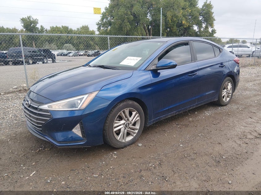 Vin: 5npd84lfxkh434594, lot: 46662928, hyundai elantra sel 20192