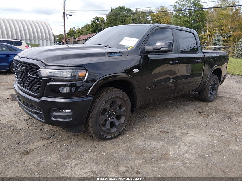 Vin: 1c6srfft8tn397975, lot: 46662943, ram 1500 big horn  4x4 5'7 box 20262