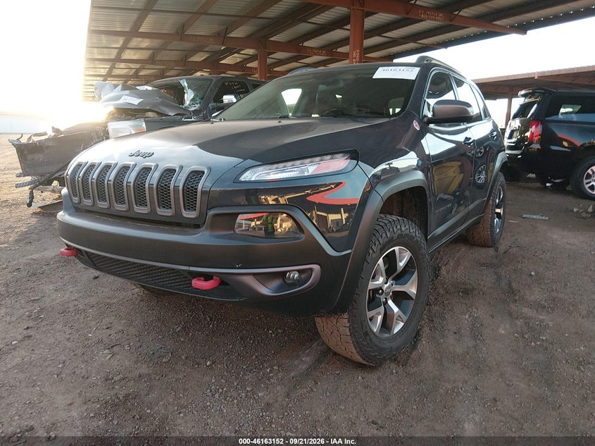 Vin: 1c4pjmbs2hw563822, lot: 46662951, jeep cherokee trailhawk 4x4 20172