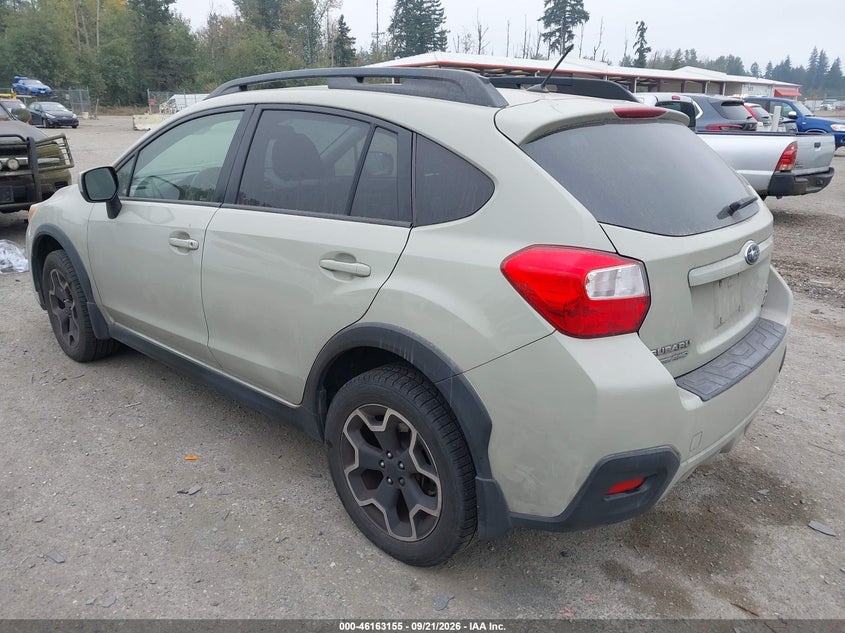 Vin: jf2gpacc4e8215333, lot: 46662954, subaru xv crosstrek 2.0i premium 20143