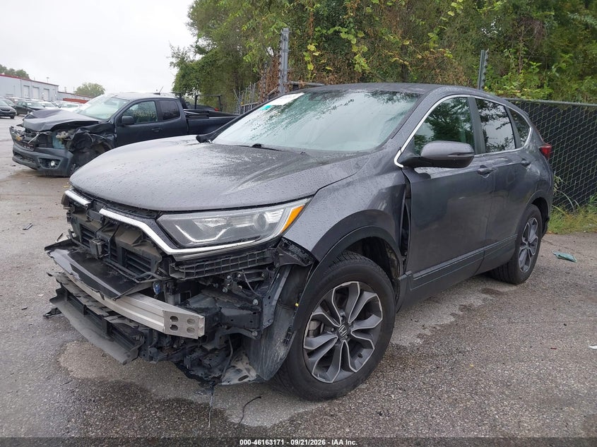 Vin: 2hkrw2h54mh622272, lot: 46662970, honda cr-v awd ex 20212