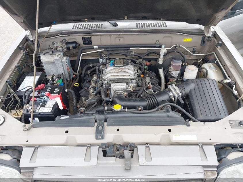 ISUZU TROOPER 2001 VIN JACDJ58X117J05618