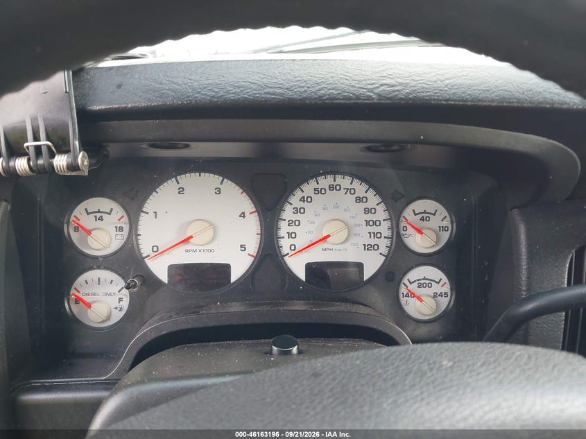 DODGE RAM 2500 2005 VIN 3D7KR28C45G851767