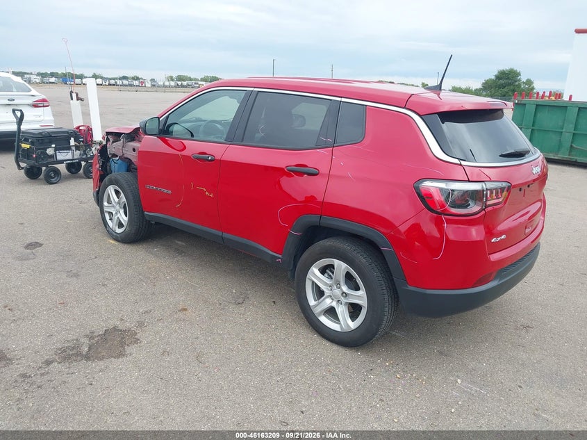 Vin: 3c4njdan1pt513470, lot: 46663008, jeep compass sport 4x4 20233