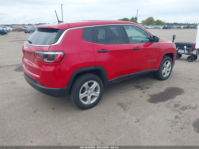 Vin: 3c4njdan1pt513470, lot: 46663008, jeep compass sport 4x4 20234