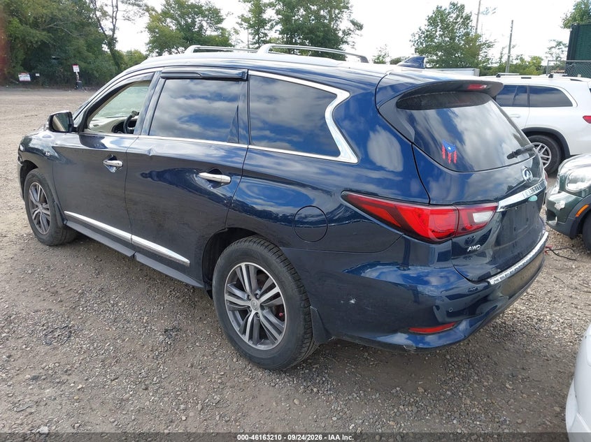 Vin: 5n1dl0mm5lc535328, lot: 46663009, infiniti qx60 luxe awd 20203