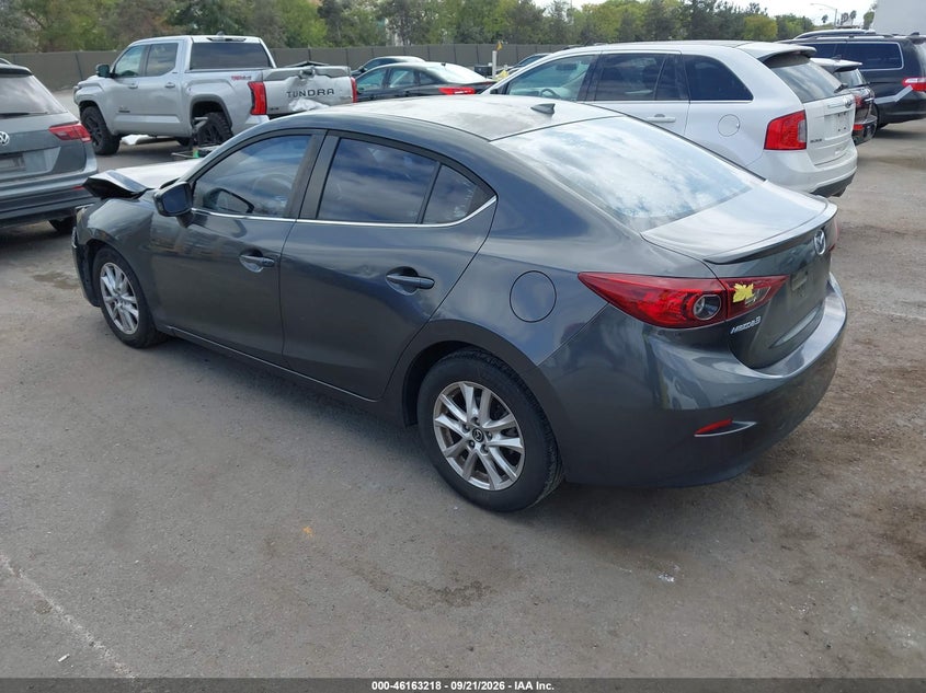Vin: jm1bm1w75f1224021, lot: 46663017, mazda mazda3 i grand touring 20153