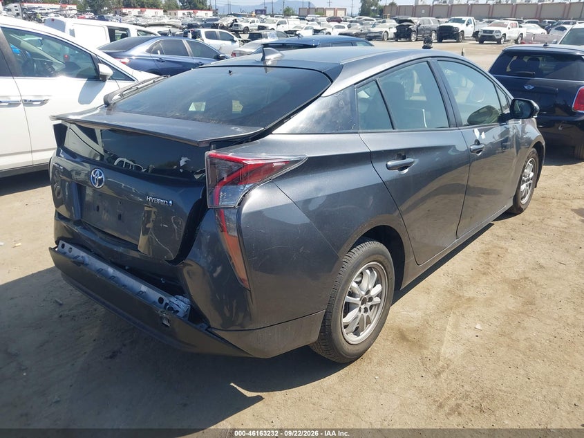 Vin: jtdkbrfuxg3016572, lot: 46663031, toyota prius two 20164