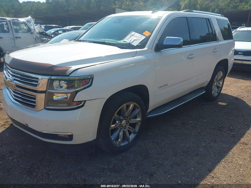 2015 Chevrolet Tahoe, Перед і зад, IAAI, VIN 1GNSKCKC6FR265755 — фото 2