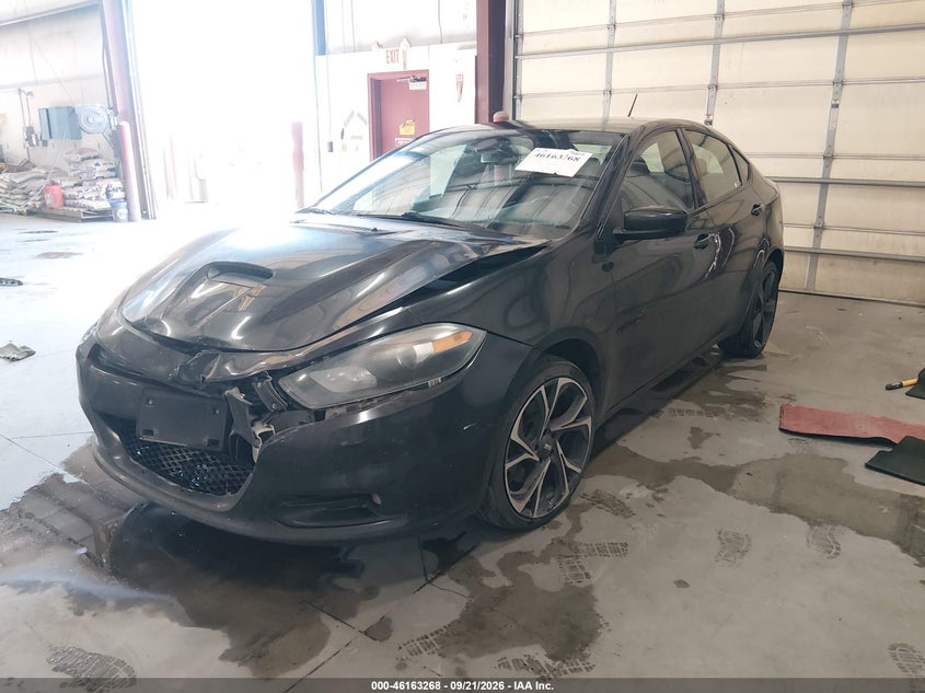 Vin: 1c3cdfbb1gd644469, lot: 46663067, dodge dart sxt 20162