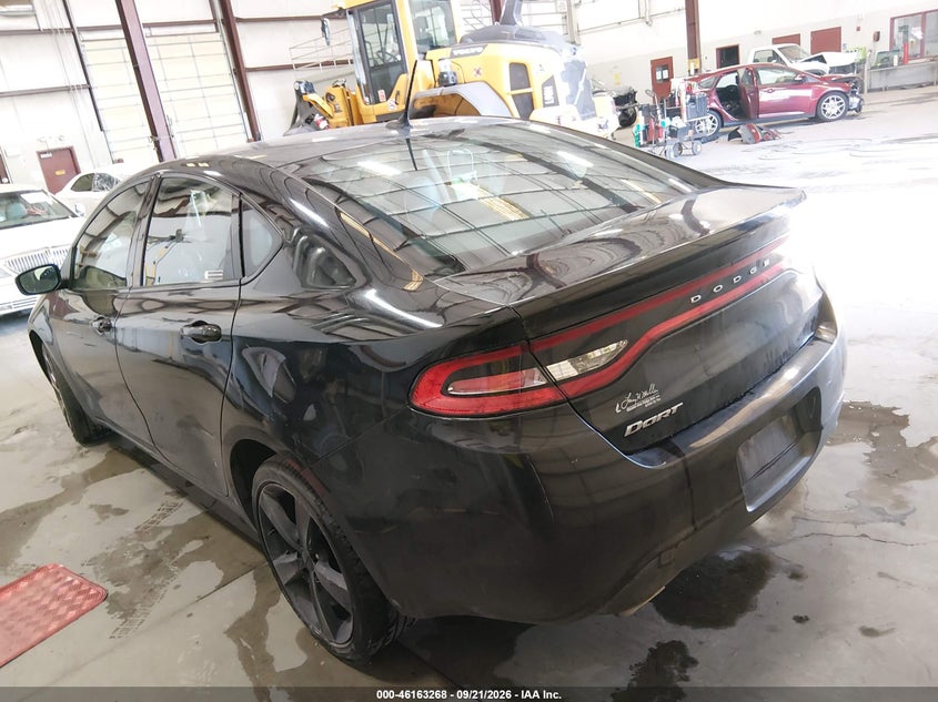 Vin: 1c3cdfbb1gd644469, lot: 46663067, dodge dart sxt 20163