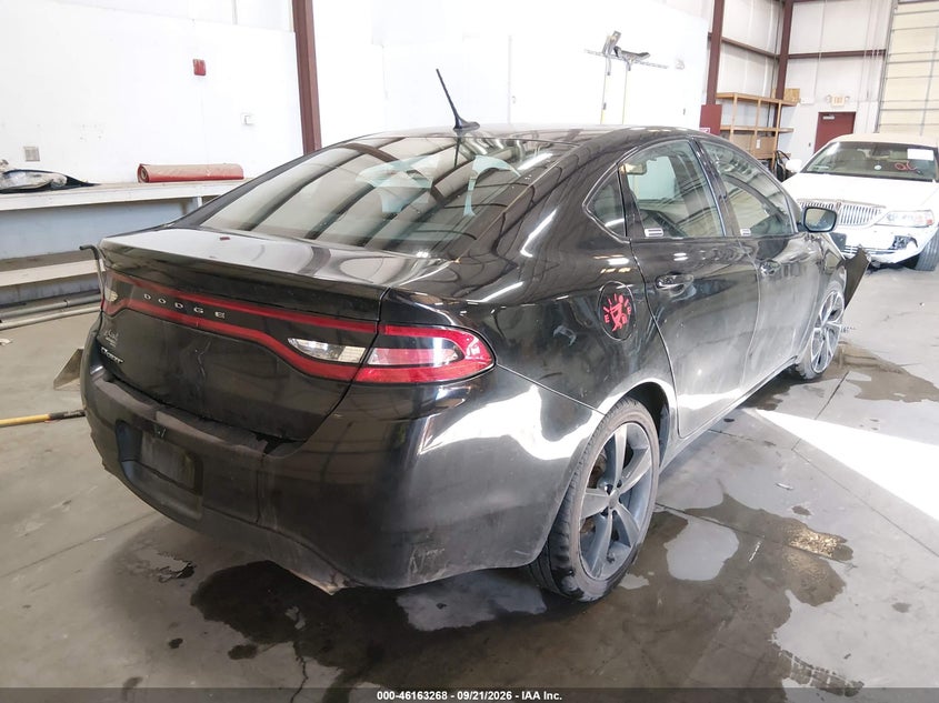 Vin: 1c3cdfbb1gd644469, lot: 46663067, dodge dart sxt 20164