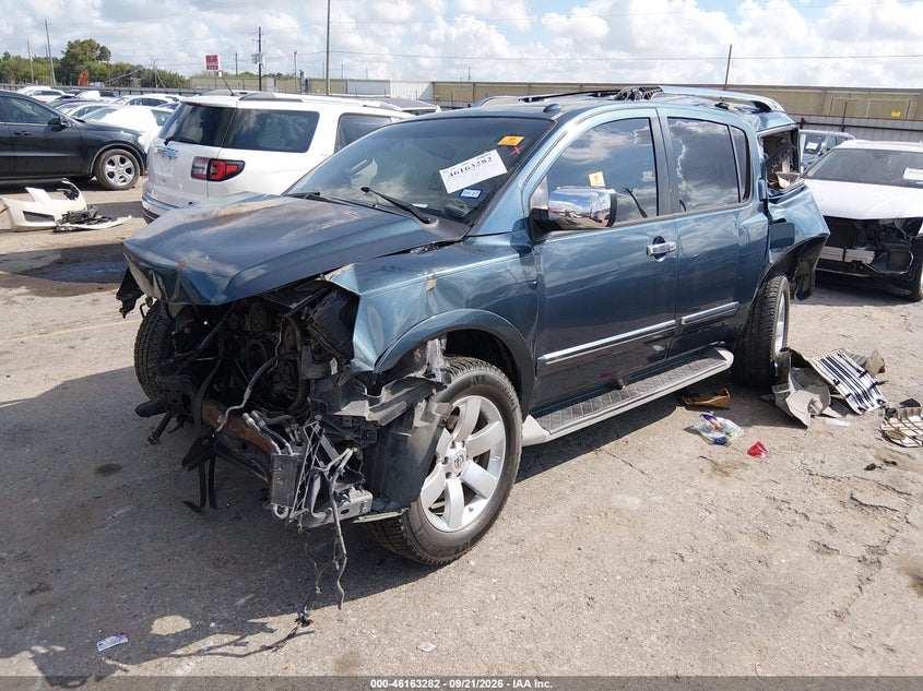 Vin: 5n1ba0nd2en600154, lot: 46663081, nissan armada sl 20142