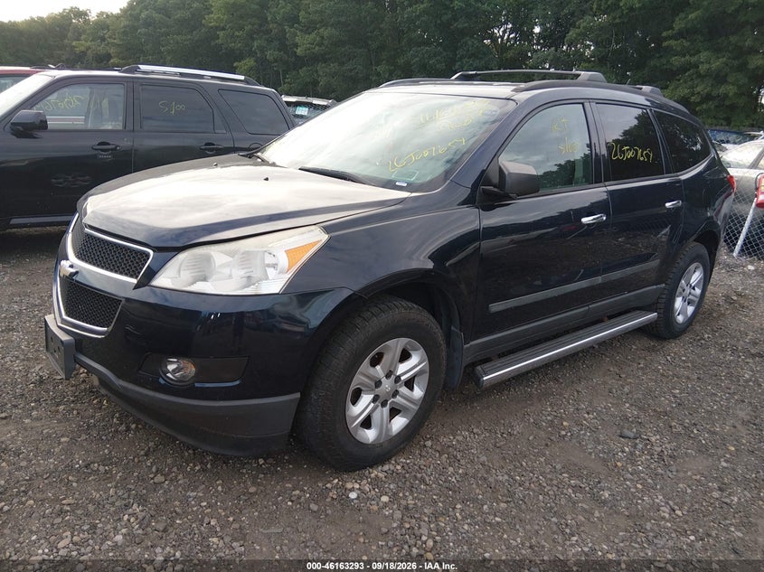 Vin: 1gnkrfed2bj368486, lot: 46663092, chevrolet traverse ls 20112
