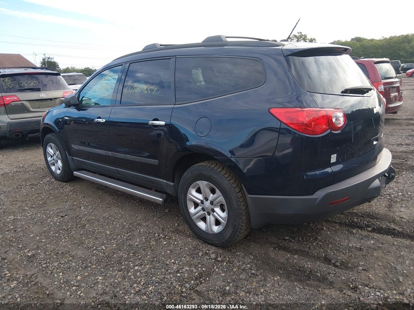 Vin: 1gnkrfed2bj368486, lot: 46663092, chevrolet traverse ls 20113