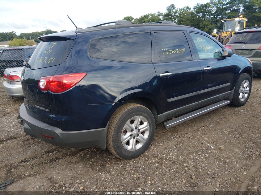 Vin: 1gnkrfed2bj368486, lot: 46663092, chevrolet traverse ls 20114