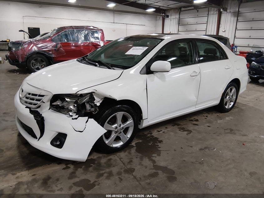 Vin: 5yfbu4ee6dp147329, lot: 46663110, toyota corolla le 20132