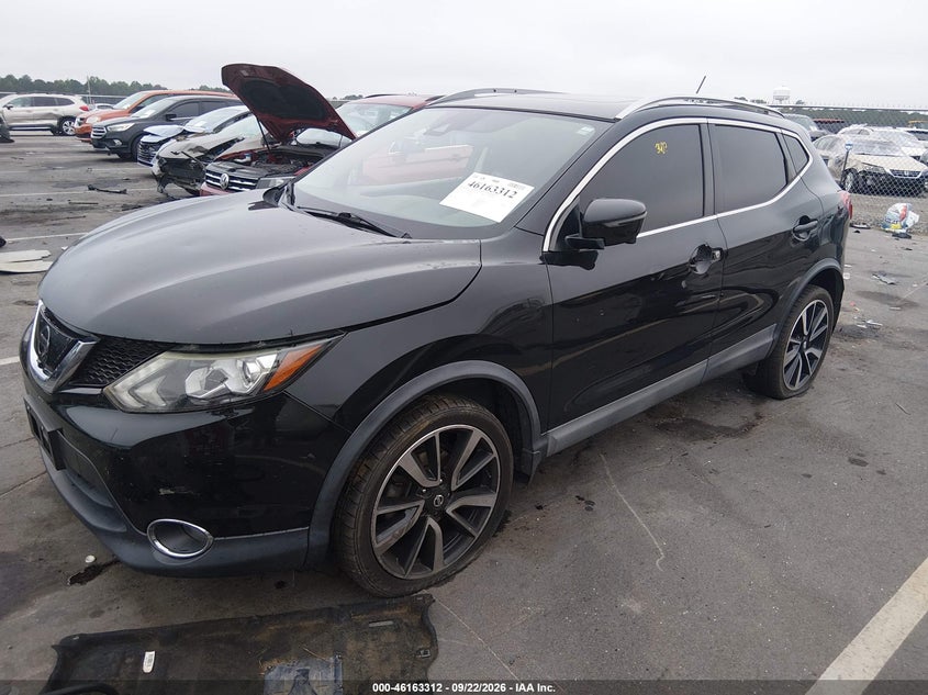 Vin: jn1bj1cp3hw007928, lot: 46663111, nissan rogue sport sl 20172