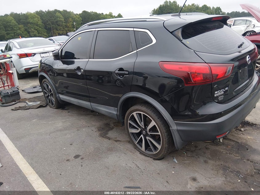 Vin: jn1bj1cp3hw007928, lot: 46663111, nissan rogue sport sl 20173