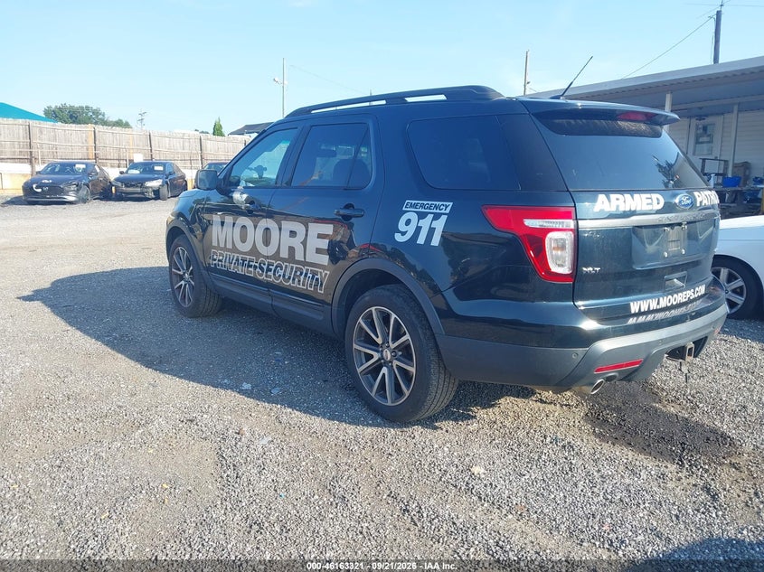 Vin: 1fm5k8d8xfgb63412, lot: 46663120, ford explorer xlt 20153