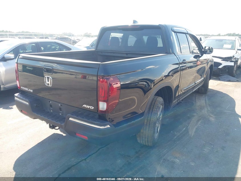 Vin: 5fpyk3f55jb005660, lot: 46663145, honda ridgeline rtl 20184