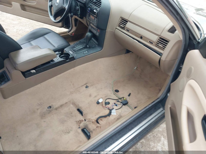 BMW 328IS 1997 VIN WBABG232XVET35495