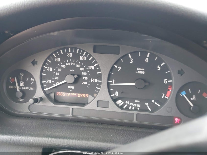 BMW 328IS 1997 VIN WBABG232XVET35495