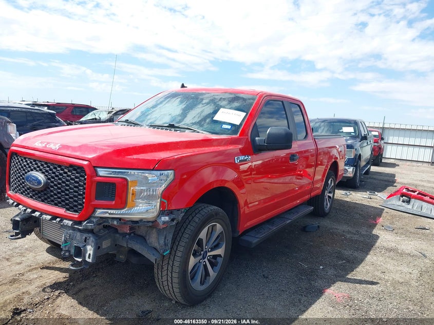 Vin: 1ftex1ep8lkf16306, lot: 46663149, ford f-150 xl 20202