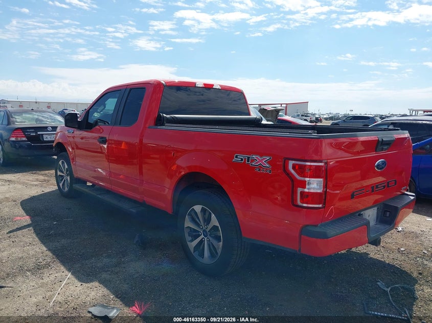 Vin: 1ftex1ep8lkf16306, lot: 46663149, ford f-150 xl 20203