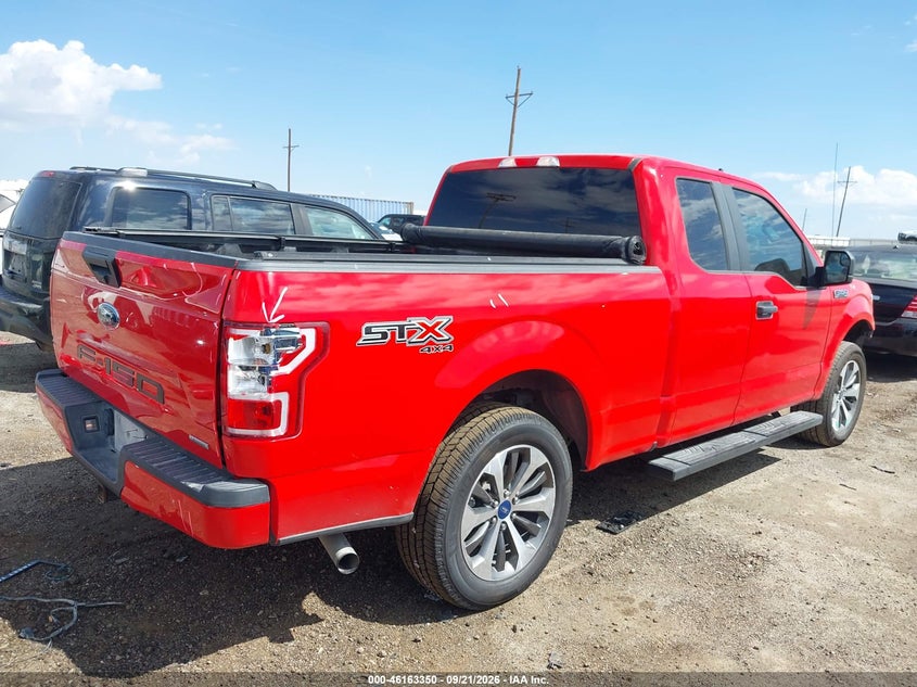 Vin: 1ftex1ep8lkf16306, lot: 46663149, ford f-150 xl 20204