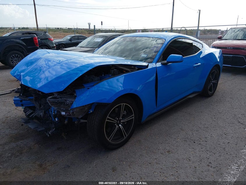 Vin: 1fa6p8th3s5121669, lot: 46663150, ford mustang ecoboost fastback 20252