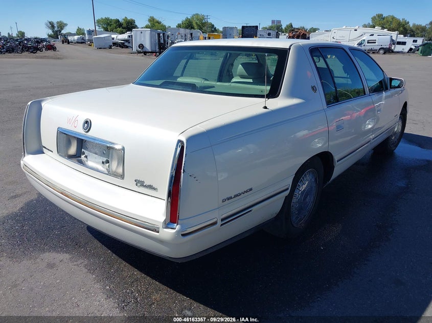 CADILLAC D'ELEGANCE 1998 VIN 1G6KE54Y4WU747385