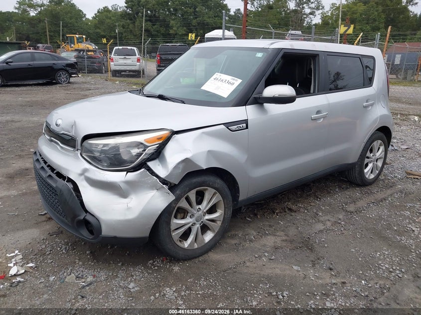 Vin: kndjp3a54e7725448, lot: 46663159, kia soul + 20142
