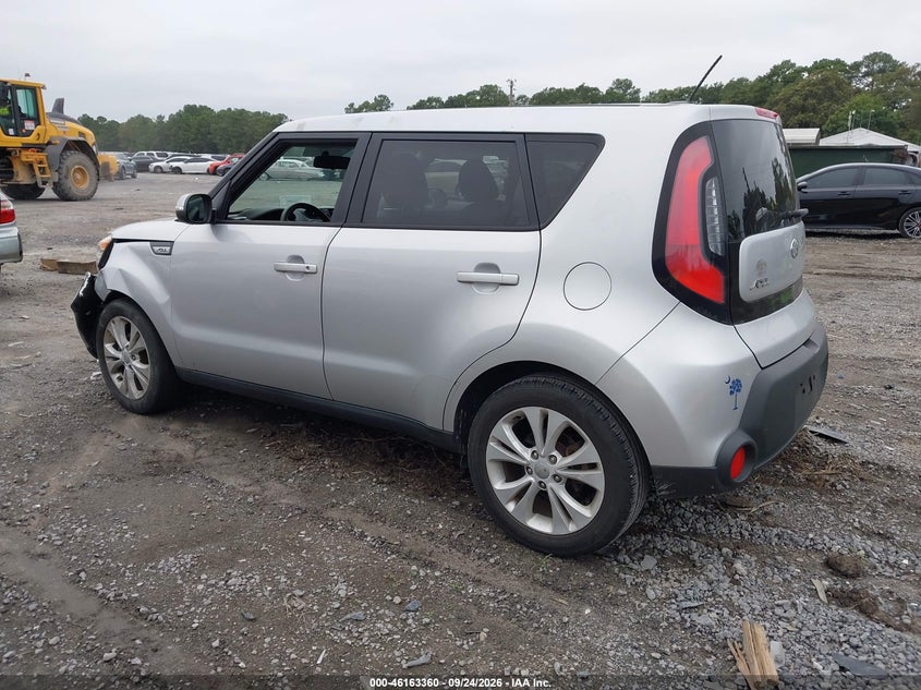 Vin: kndjp3a54e7725448, lot: 46663159, kia soul + 20143