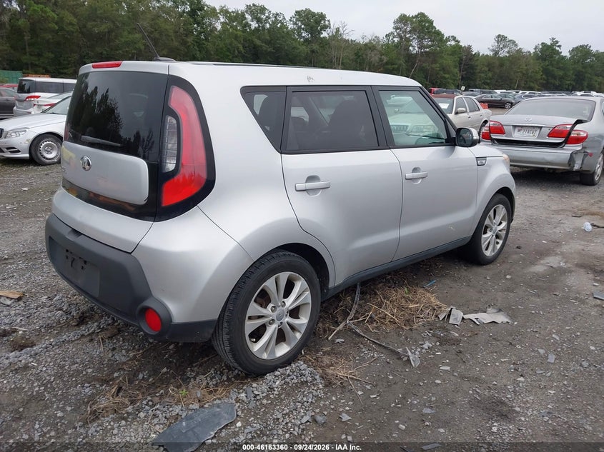 Vin: kndjp3a54e7725448, lot: 46663159, kia soul + 20144