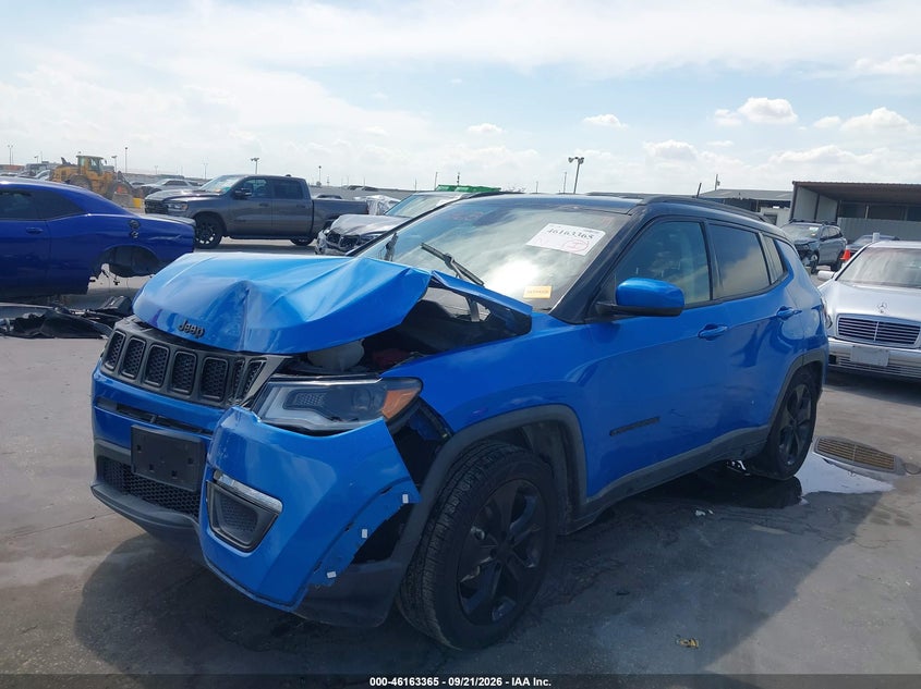 Vin: 3c4njcbb6kt809432, lot: 46663164, jeep compass altitude fwd 20192