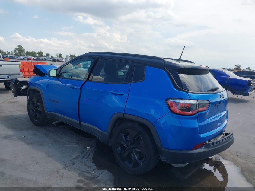 Vin: 3c4njcbb6kt809432, lot: 46663164, jeep compass altitude fwd 20193