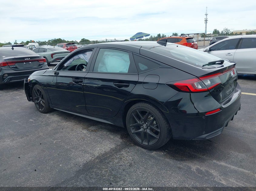 Vin: 19xfl2h89te013770, lot: 46663181, honda civic sport 20263