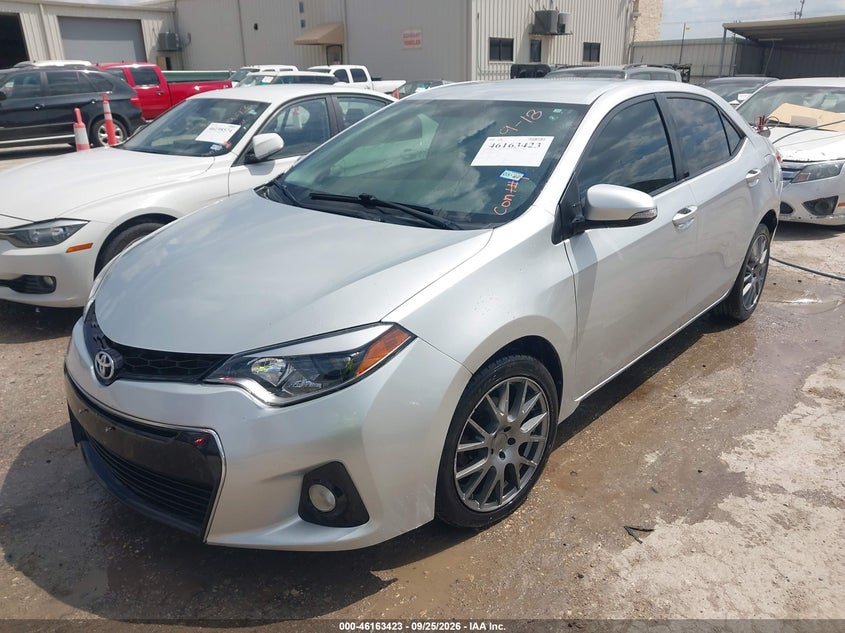 Vin: 5yfburhe4fp206471, lot: 46663268, toyota corolla s 20152