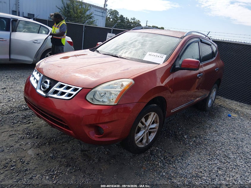 Vin: jn8as5mt9cw286274, lot: 46663280, nissan rogue sv 20122