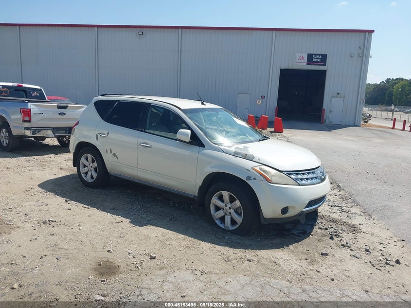 NISSAN MURANO 2006 VIN JN8AZ08T56W419979