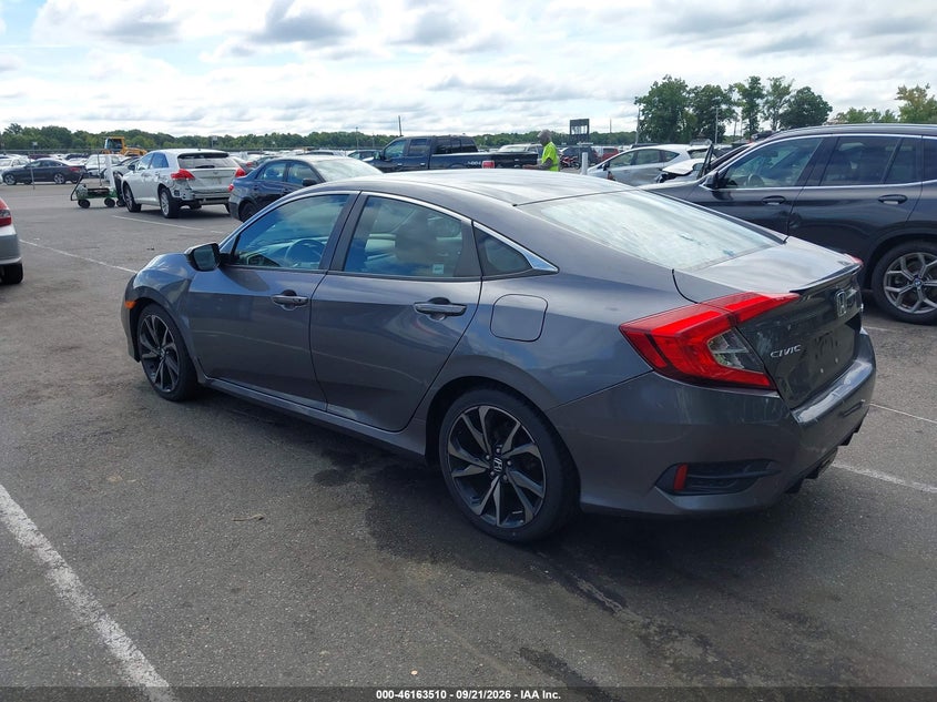 Vin: 2hgfc2f86lh513619, lot: 46663352, honda civic sport 20203
