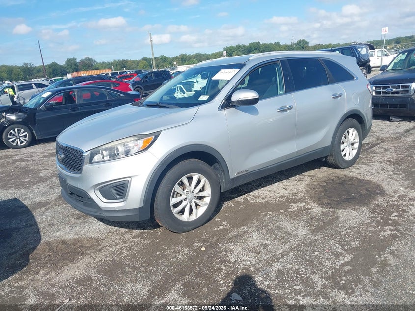 Vin: 5xypgda50gg160170, lot: 46663414, kia sorento 3.3l lx 20162