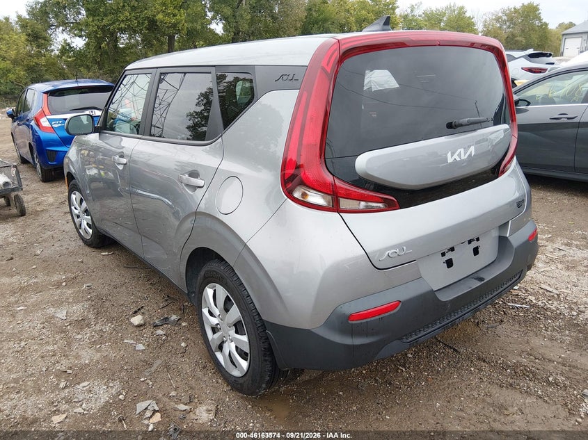 Vin: kndj23auxn7831196, lot: 46663416, kia soul lx 20223
