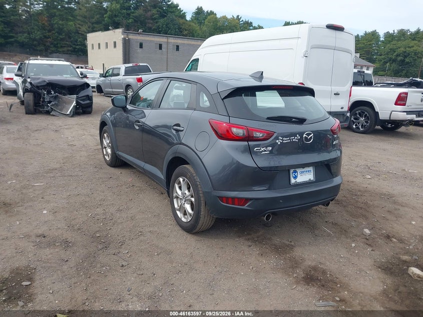 Vin: jm1dkfc79g0139027, lot: 46663439, mazda cx-3 touring 20163