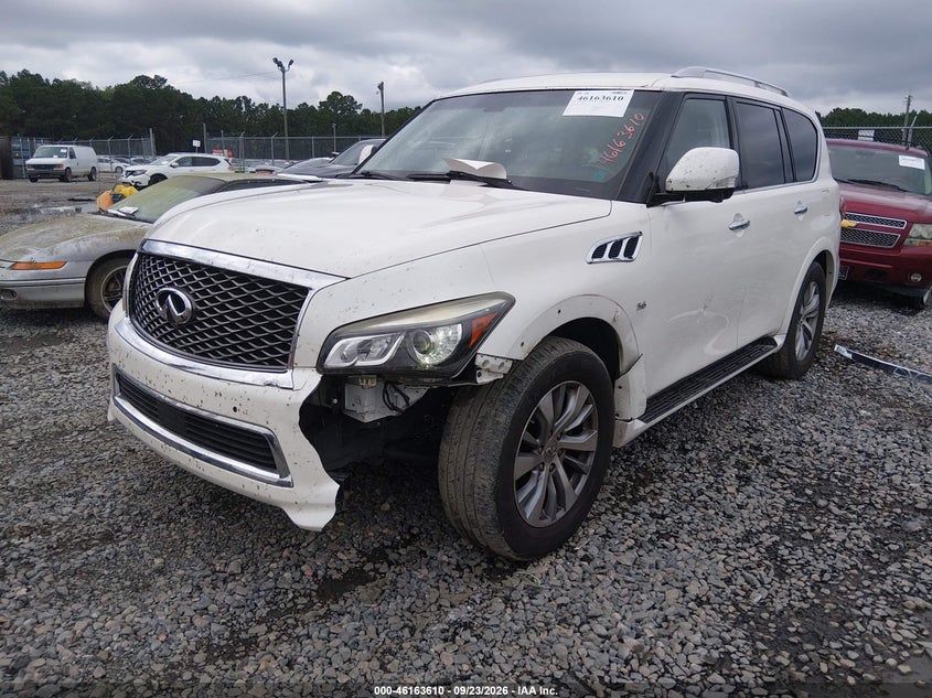 Vin: jn8az2nf8f9571621, lot: 46663452, infiniti qx80 20152
