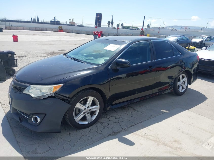 Vin: 4t1bf1fkxcu190856, lot: 46663474, toyota camry se 20122