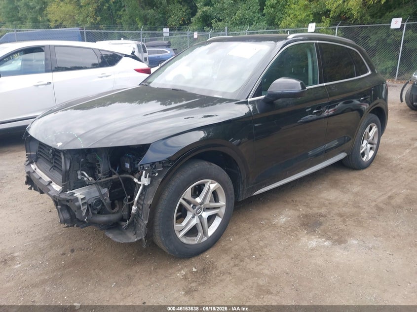 Vin: wa1bnafy4j2103354, lot: 46663480, audi q5 2.0t premium/2.0t tech premium 20182