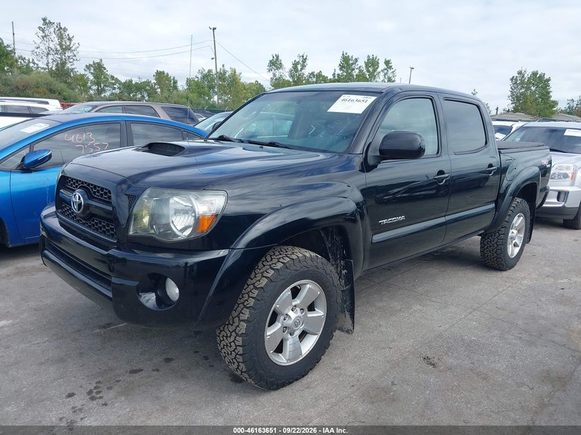 Vin: 3tmlu4en4bm075975, lot: 46663493, toyota tacoma base v6 20112